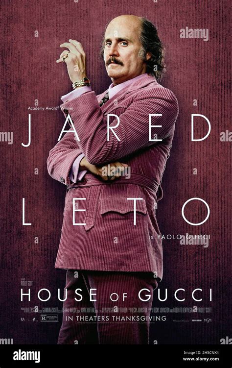 jared leto paolo gucci|ridley scott house of Gucci.